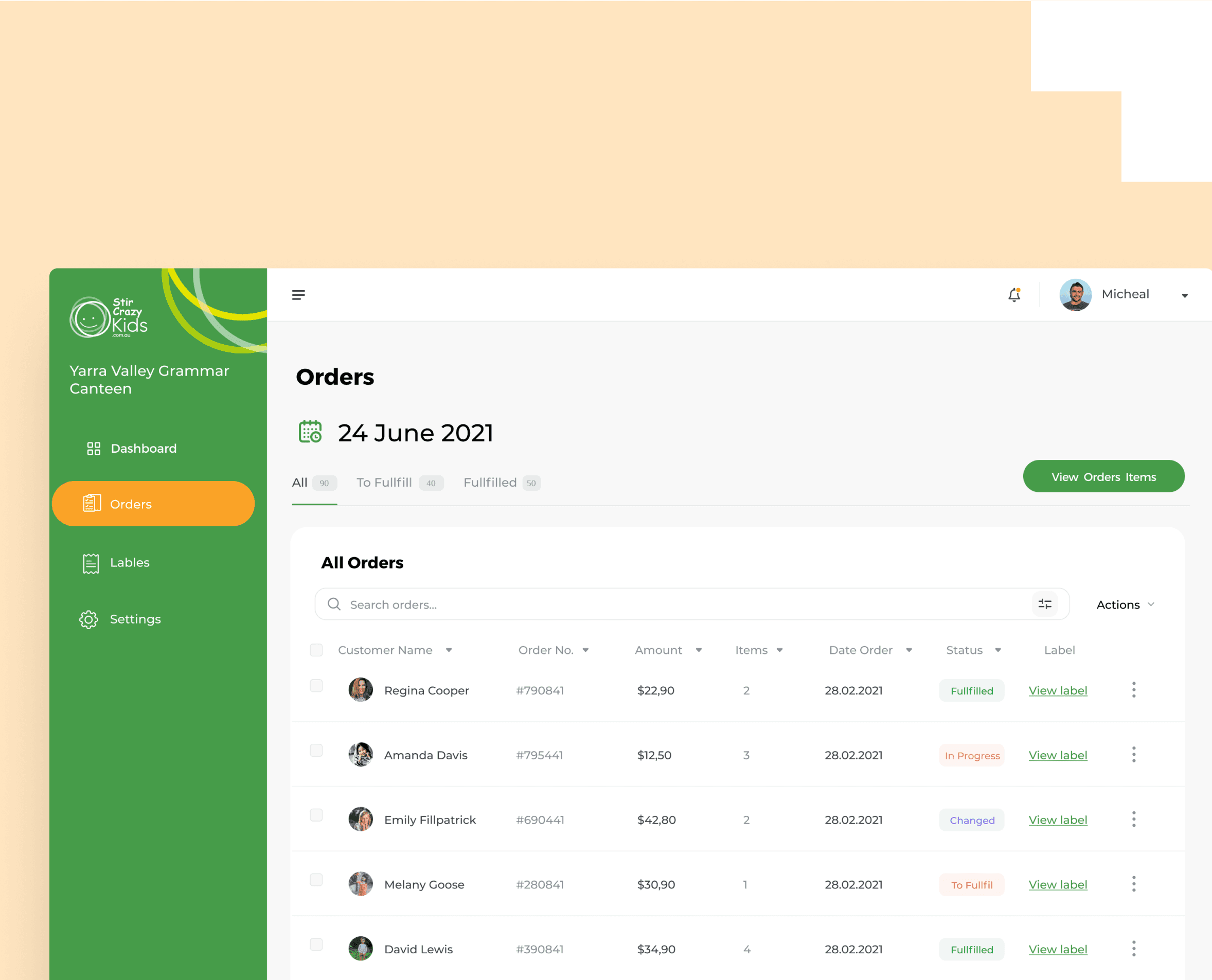 Optimized Infrastructure