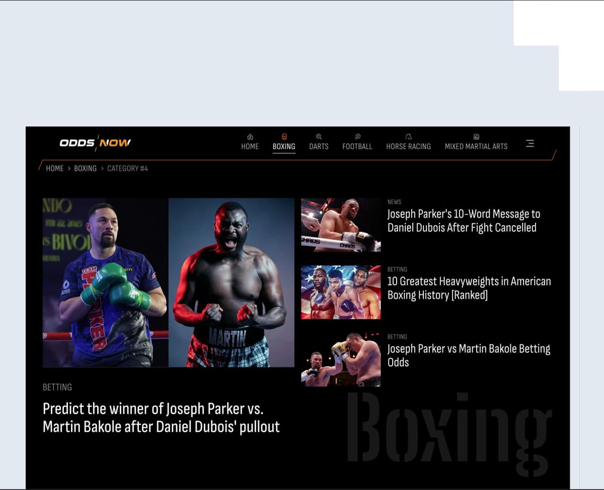 Scalable & Modern Website