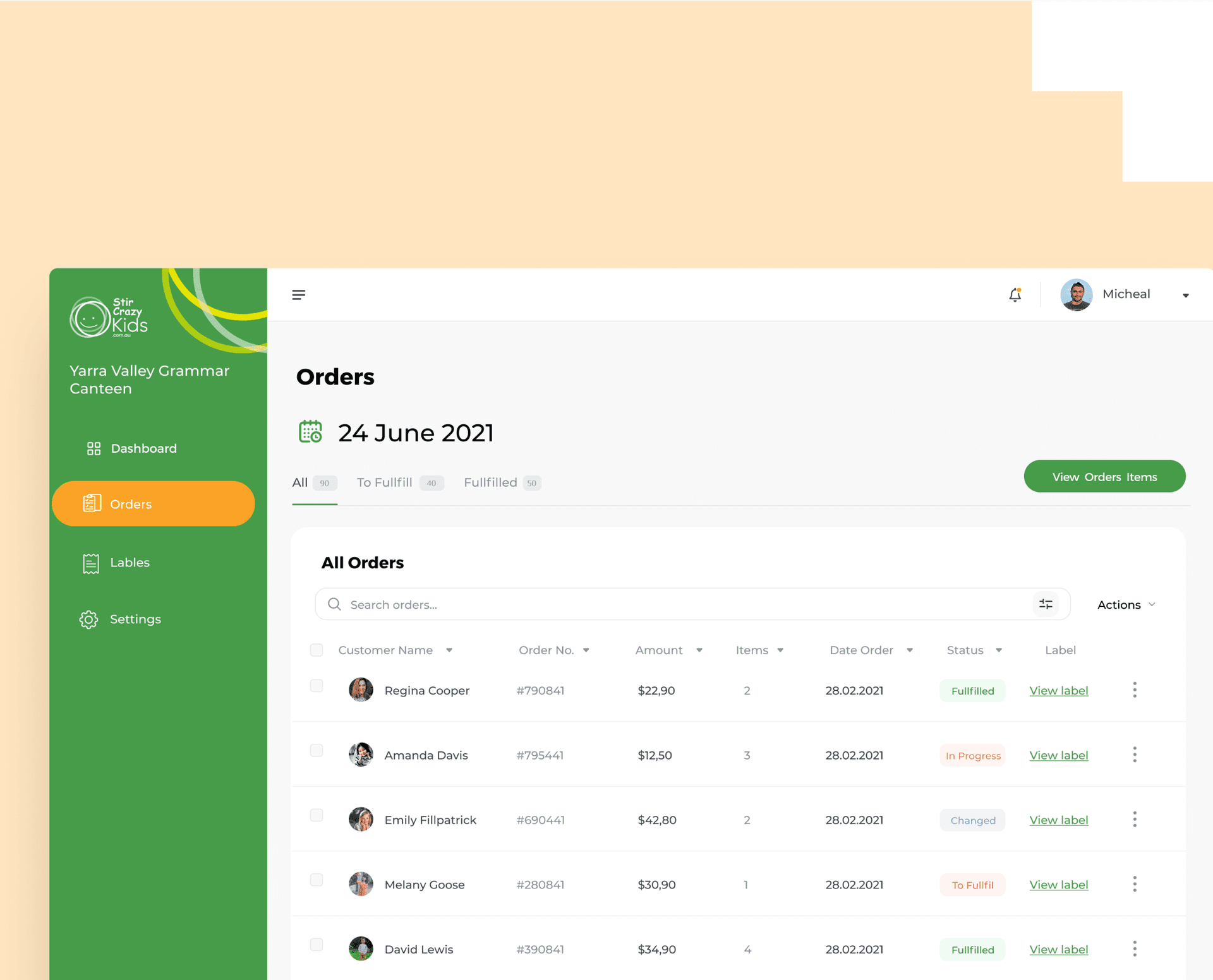 Optimized Infrastructure