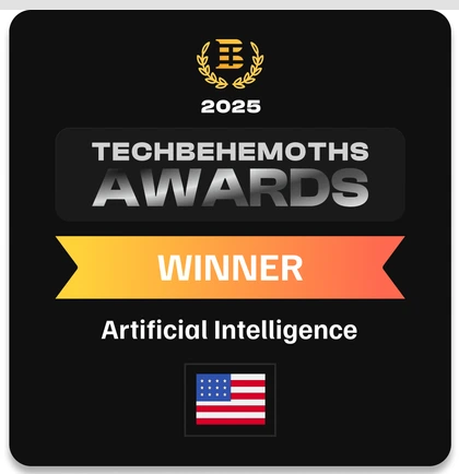 TechBehemoths Awards 2025 Winner — Artificial Intelligence
