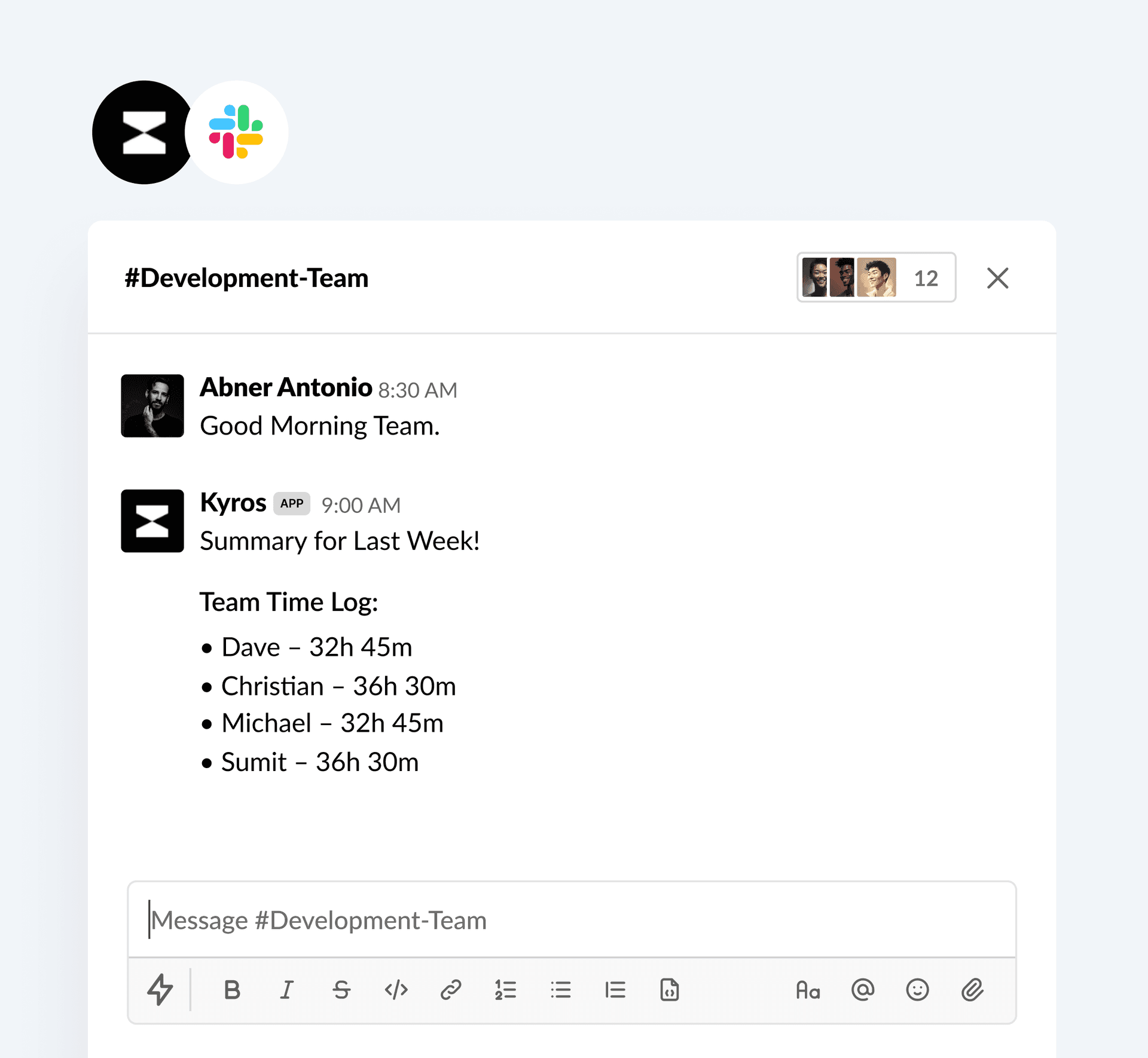 Internal AI slackbot