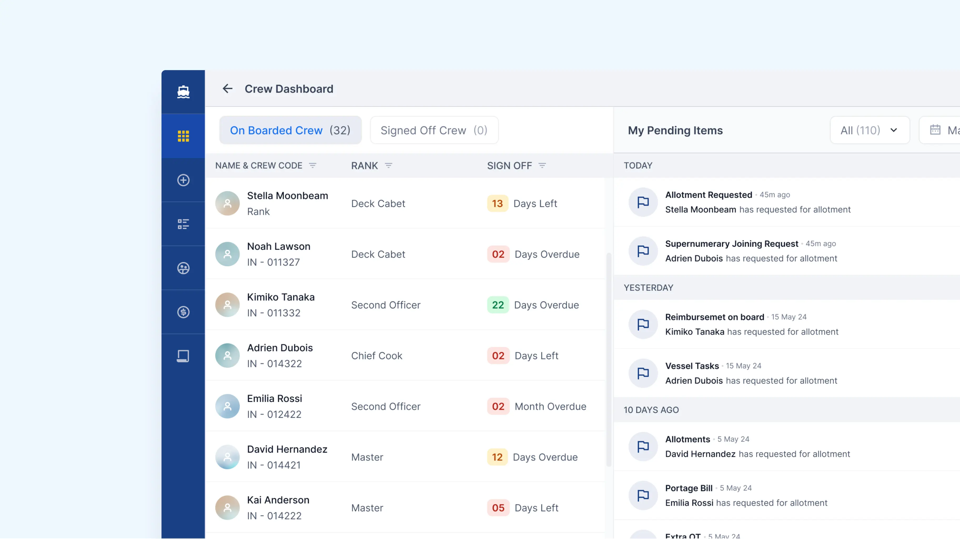 Synergy crew, vessel, and payroll product walkthrough