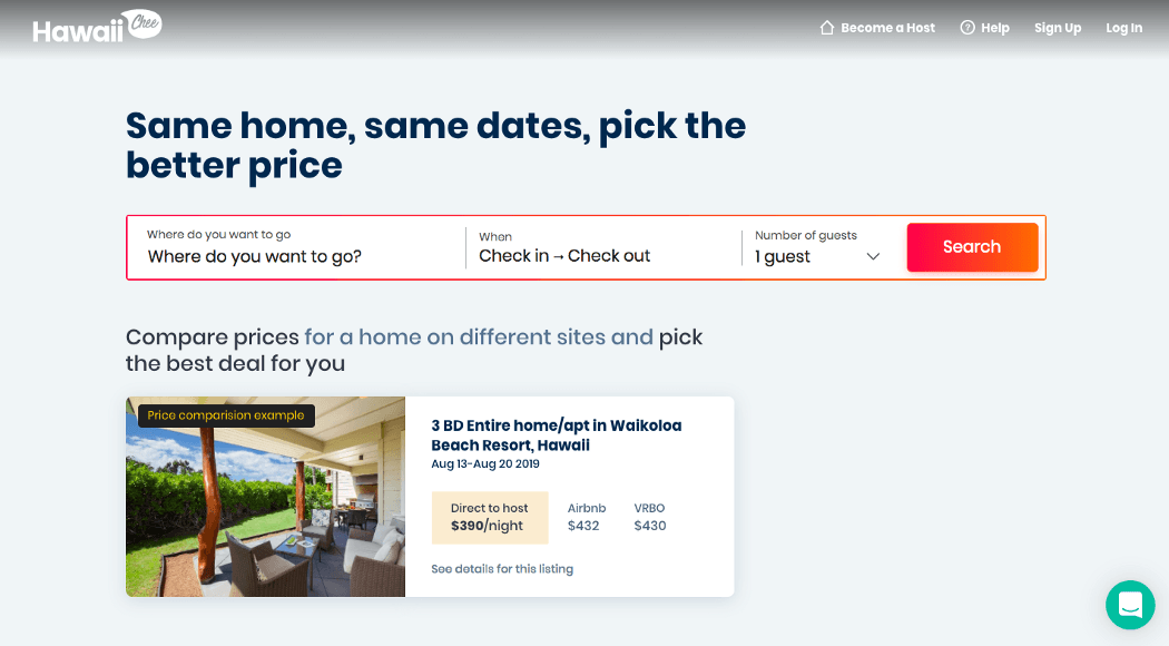 Something very similar happened with Justin Gordon of FriendsandGuests.com, a B2C app.