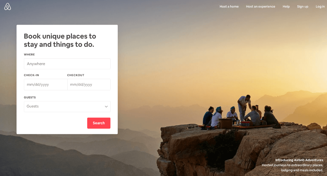 Airbnb - B2B companies globally are using React with Ruby on Rails