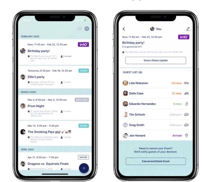 Apps built with Flutter - In10 - Meetup flutter app