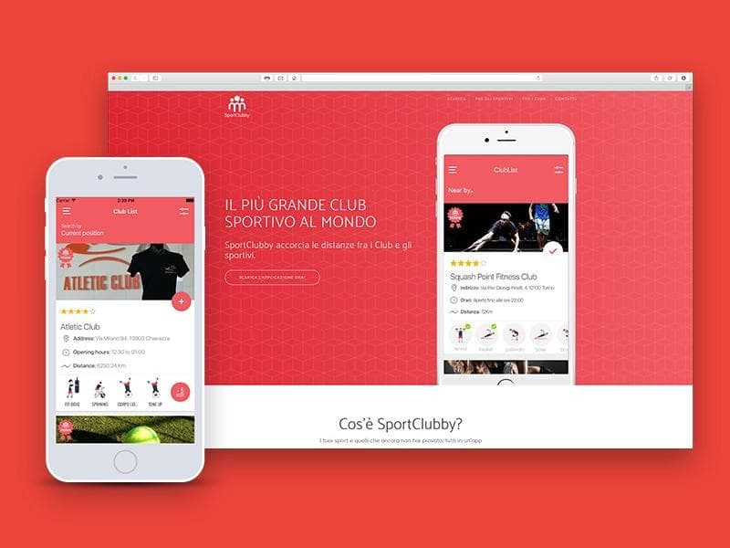 SportsClubby app