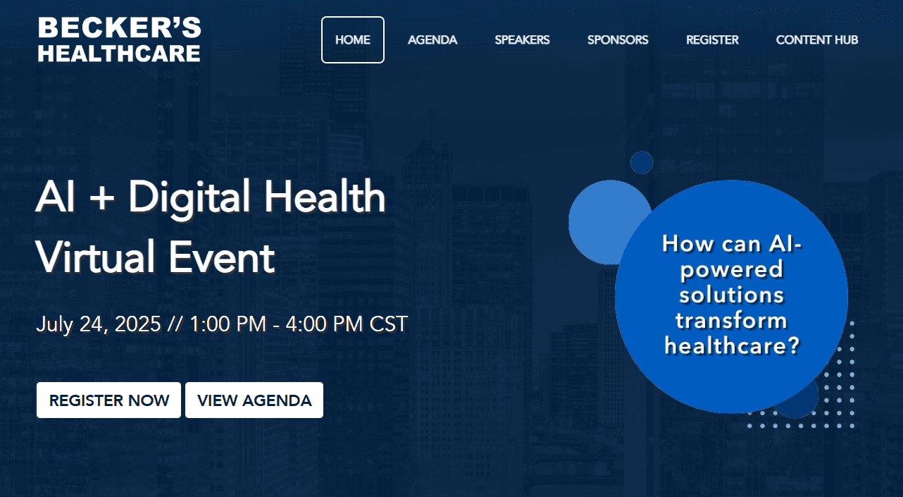 AI + Digital Health Virtual Event