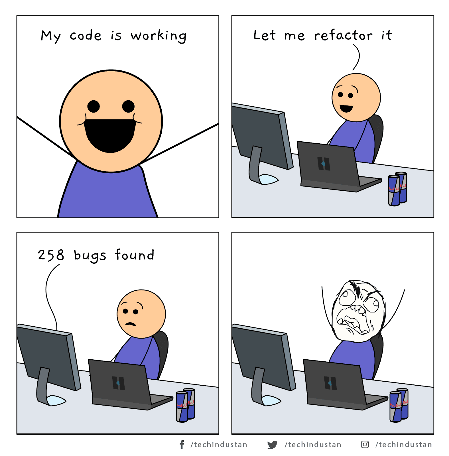 code cartoon