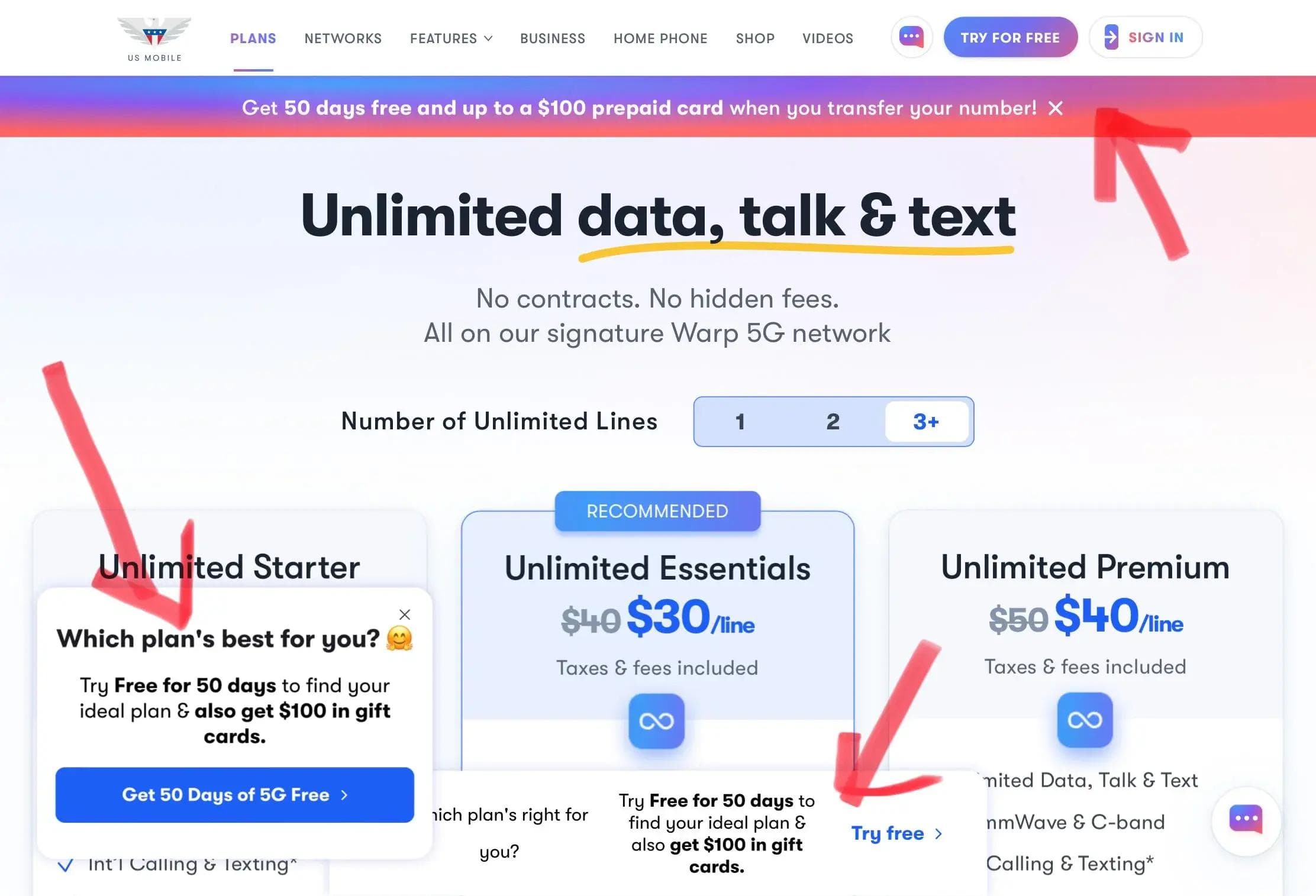 Bombarding Users with Pop-Ups