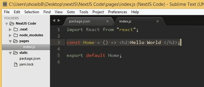 Gatsby.JS vs Next.JS - What is Next.JS