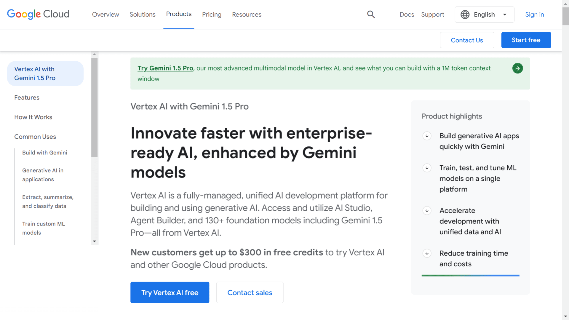 Google Cloud Vertex AI