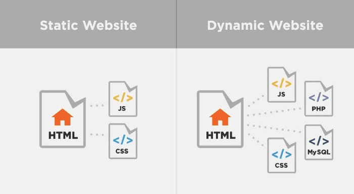 Gatsby vs Next - Static websites vs dynamic websites