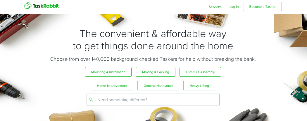 TaskRabbit - B2B companies globally are using React with Ruby on Rails