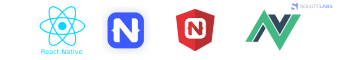 JS Compiled Apps. React Native, NativeScript + Angular/Vue