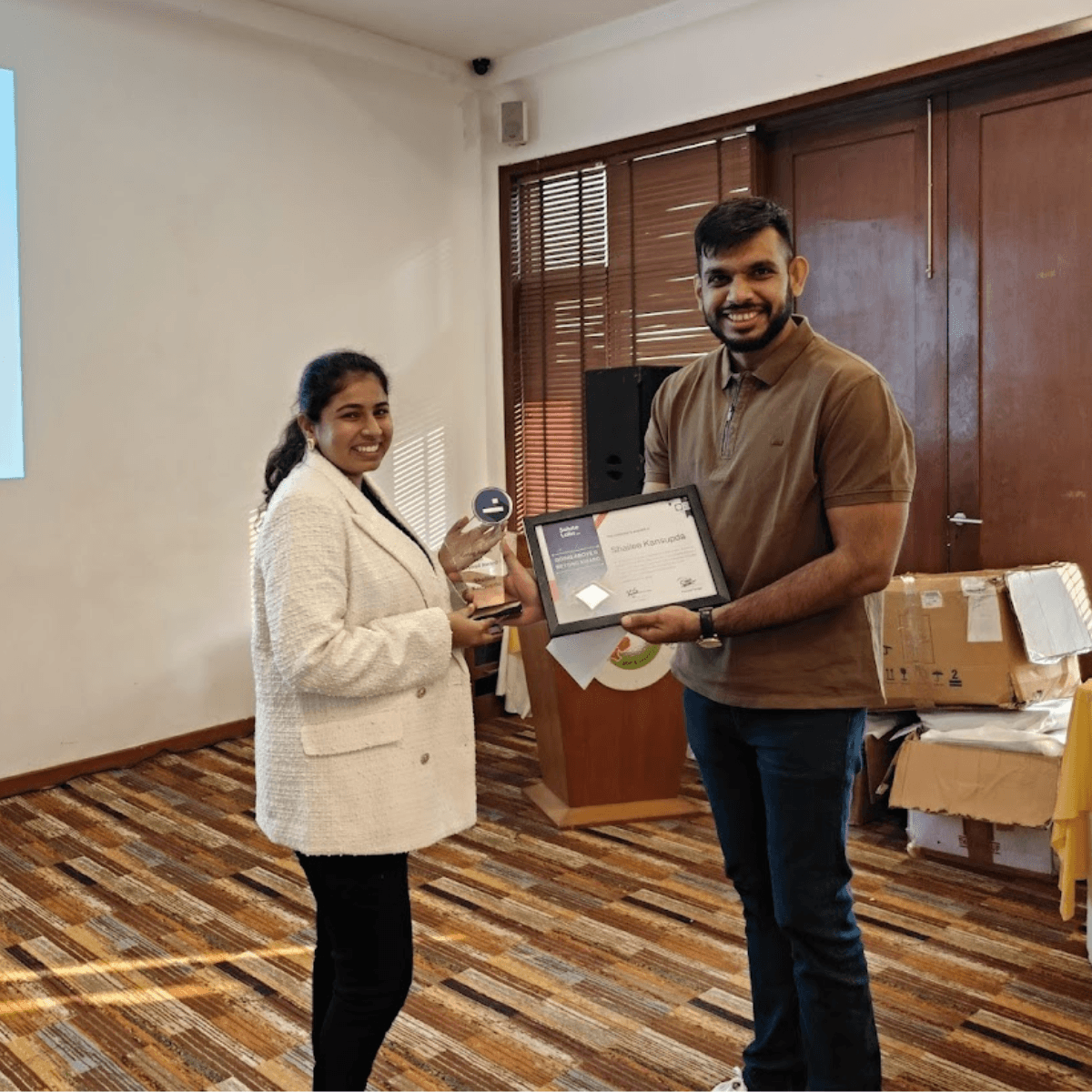 Going Above and Beyond Award: Shailee Kansupda