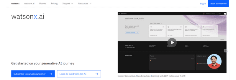 IBM watsonx.ai Studio
