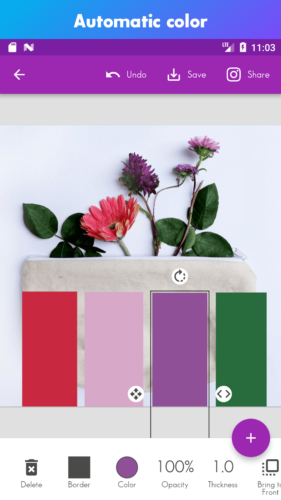 Flutter app examples - Postmuse - Instagram photo editing flutter app
