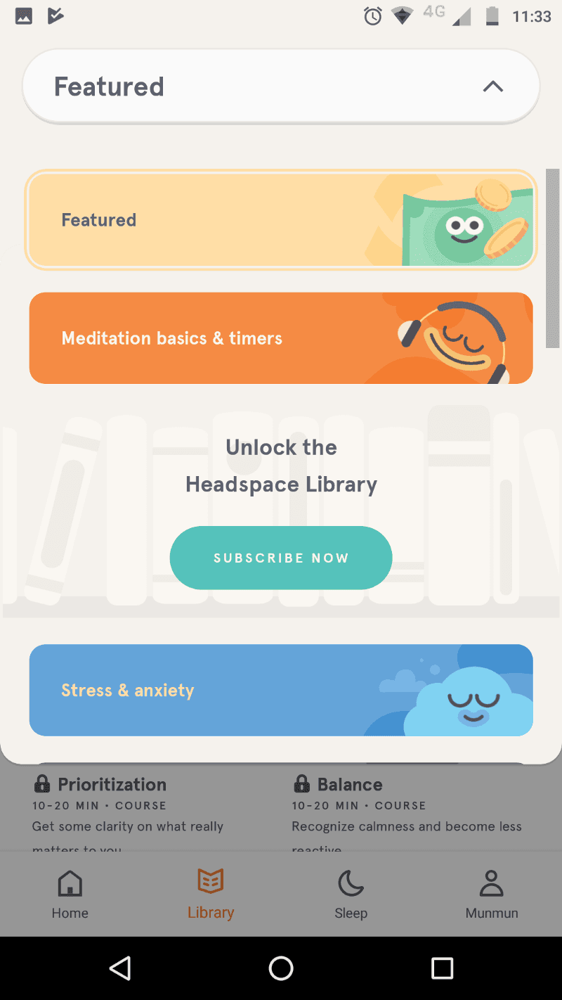 UX and UI Elements : Purchase points