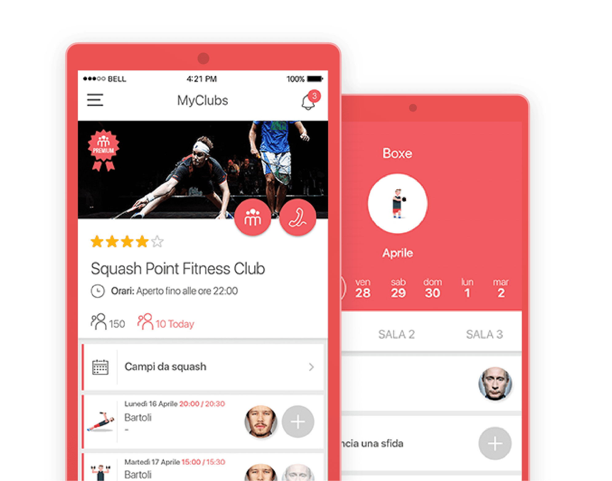 sportclubby sports app development
